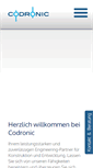 Mobile Screenshot of codronic.de